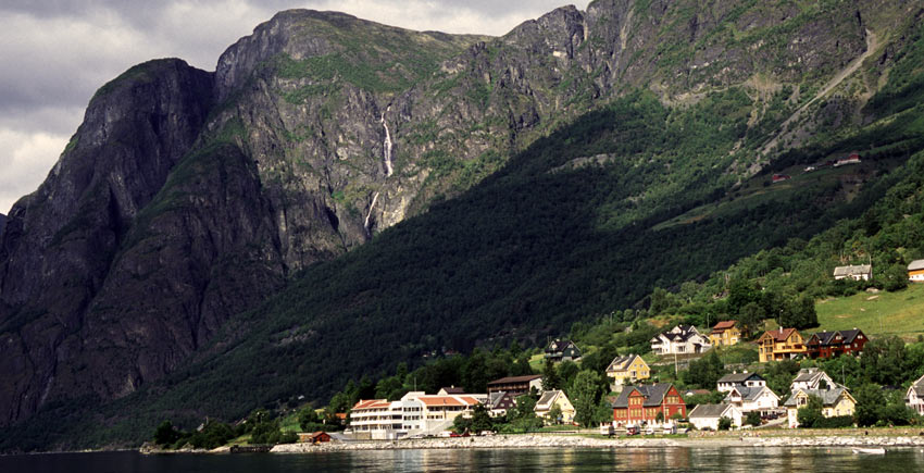 towards Aurland in Norway