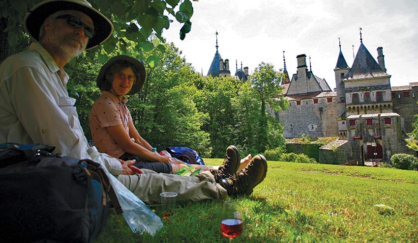 Burgundy wine walking holidays with Sherpa Expeditions