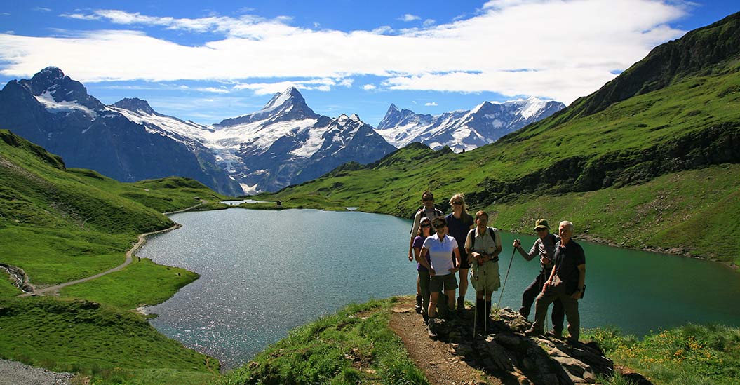Guided walking holidays on Alpine Pass Route, Sherpa Expeditions