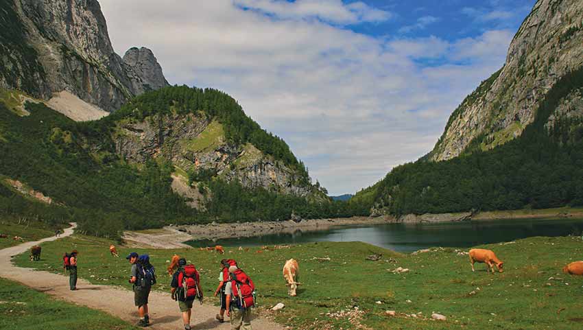 Austrian Alps holidays around Gosau Lakes - Sherpa Expeditions