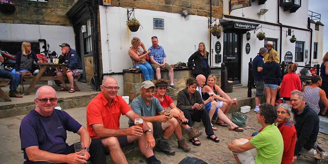 Pub break on the Coast to Coast walk in England _ Sherpa Expeditions