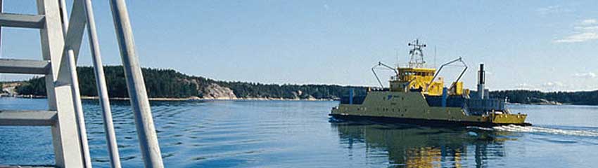 Ferry in the Turku Archipelago