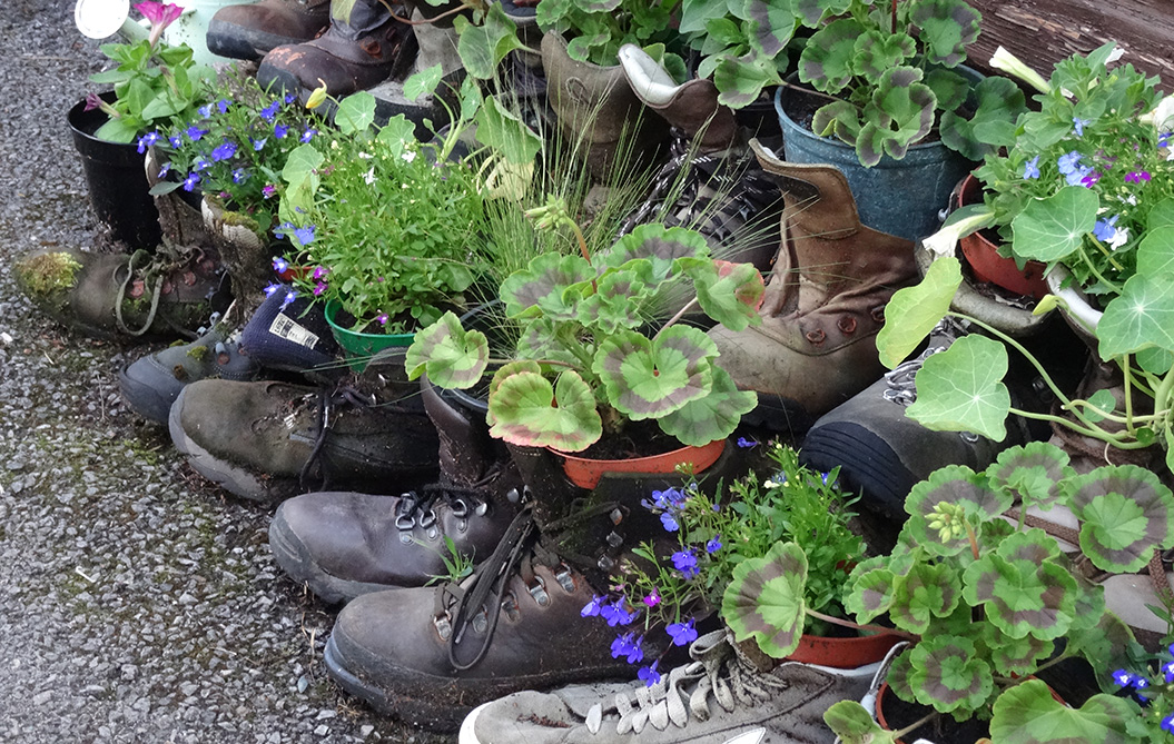 Cleaning Hiking Boots - England