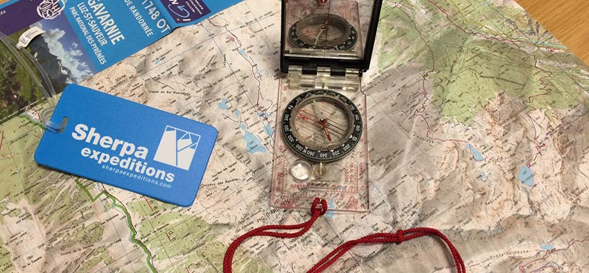maps for walking holidays - Sherpa Expeditions