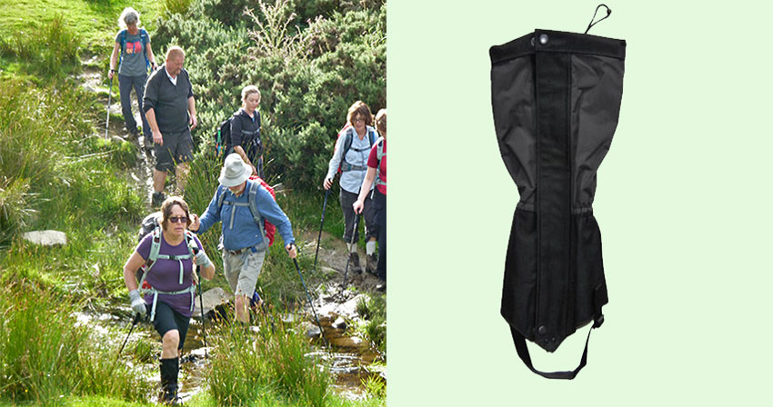 hiking gaiters - gear reviews Sherpa Expeditions