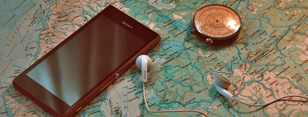 portable phone charger for walking directions