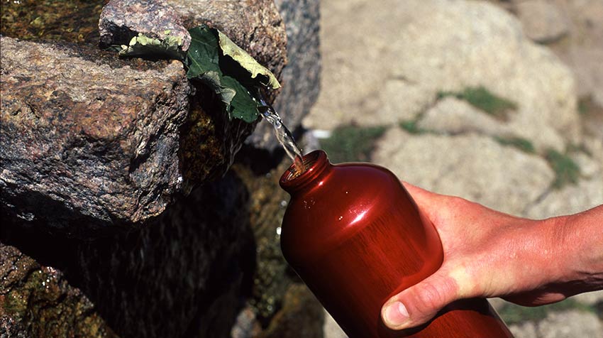 Drink enough water to prevent dehydration - Sherpa Expeditions walking holidays