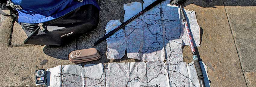 avoid wet maps with waterproof cases - Sherpa Expeditions