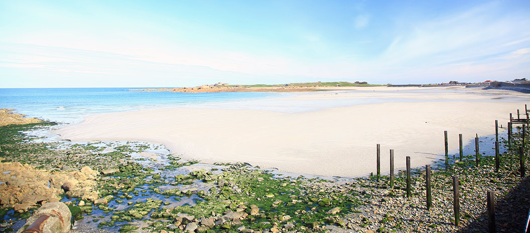 Channel Islands Way walking along beaches of Guernsey
