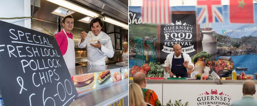 Visit Guernsey Food Festival in September - walking in Guernsey with Sherpa Expeditions