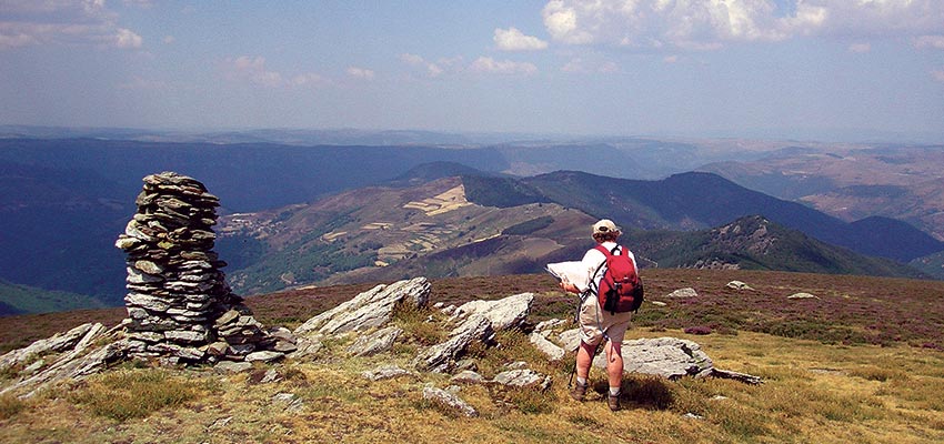 Walk in Cevennes - GR70 - grande randonnee walks with Sherpa Expeditions
