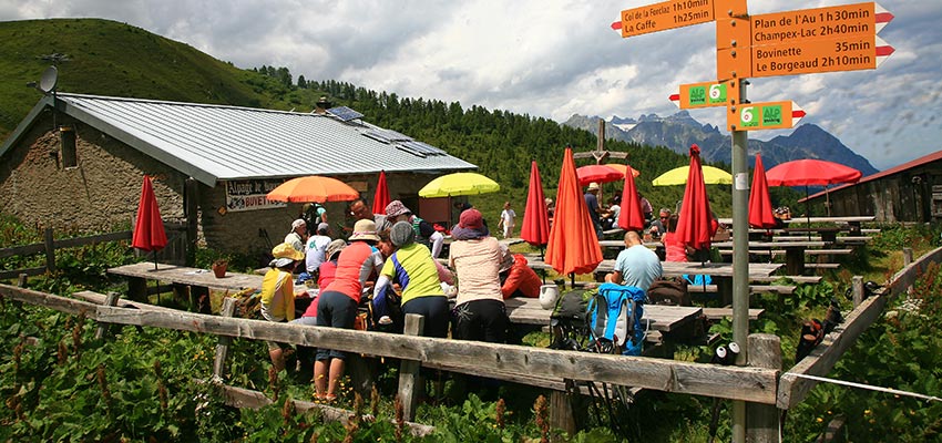 Mont Blanc walking holidays with Sherpa Expeditions