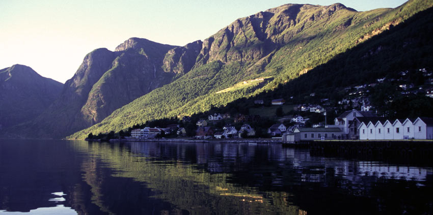town of Aurland on the Sognjefjord, Norway - Sherpa Self Guided Walking Trip