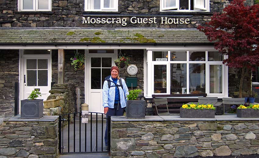 Mosscrag guest house on Coast to Coast walk - Sherpa Expeditions