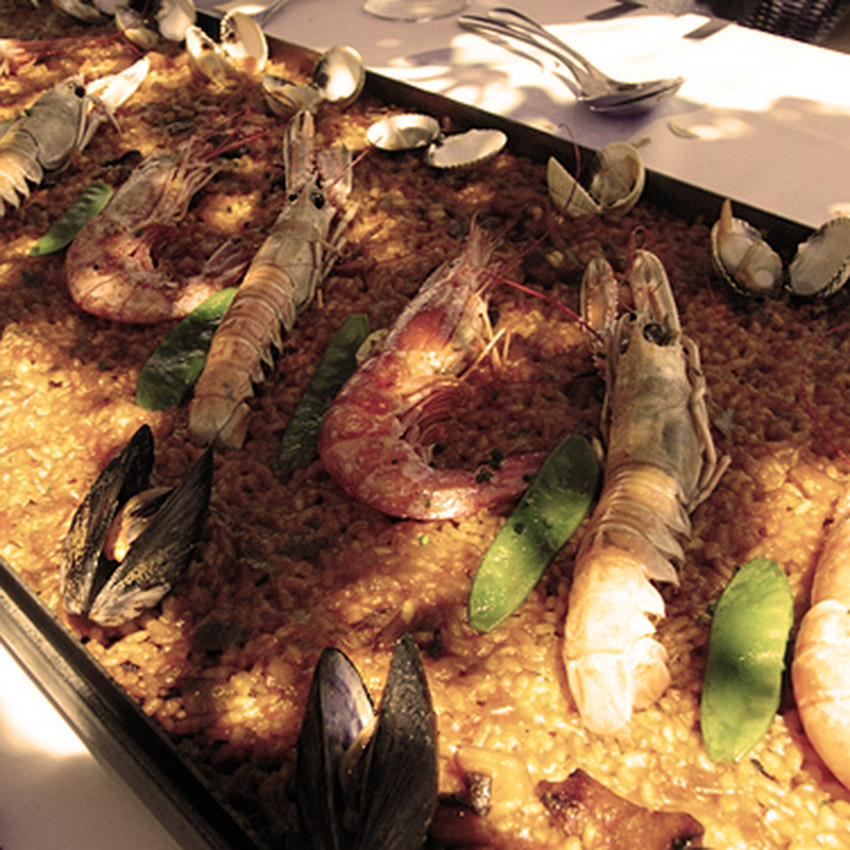 Taste the local Spanish food when walking in Majorca