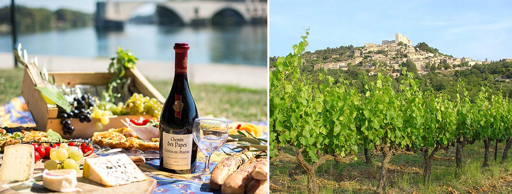 Provence wines on a walking holiday in France - Sherpa Expeditions