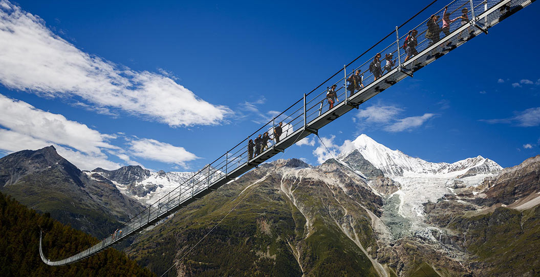 new Zermatt suspension bridge - Sherpa Expeditions