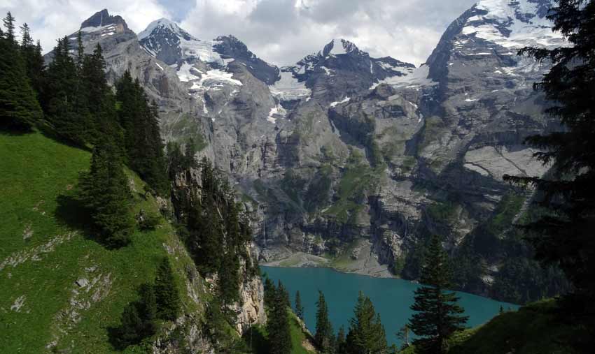 Oeschinensee-in-Switzerland-on-a-Sherpa-Expeditions-Holidays-to-the-Alpine-Pass