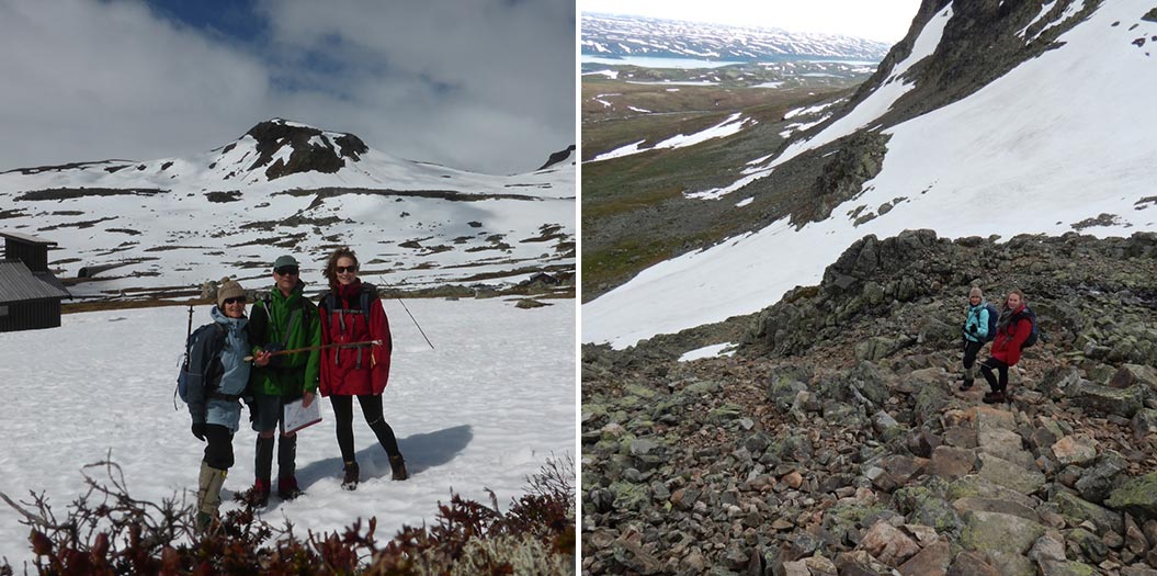 Varying weather on summer walking holidays in Norway - Sherpa Expeditions