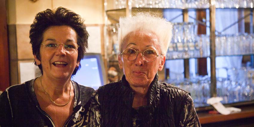 Owners of Cafe Am Tor in Rottenbuch.