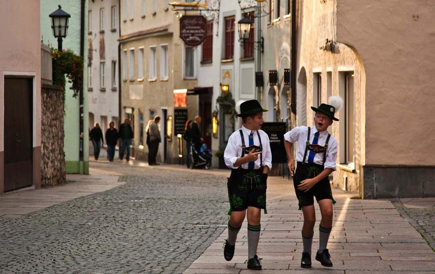 Locals in Fussen