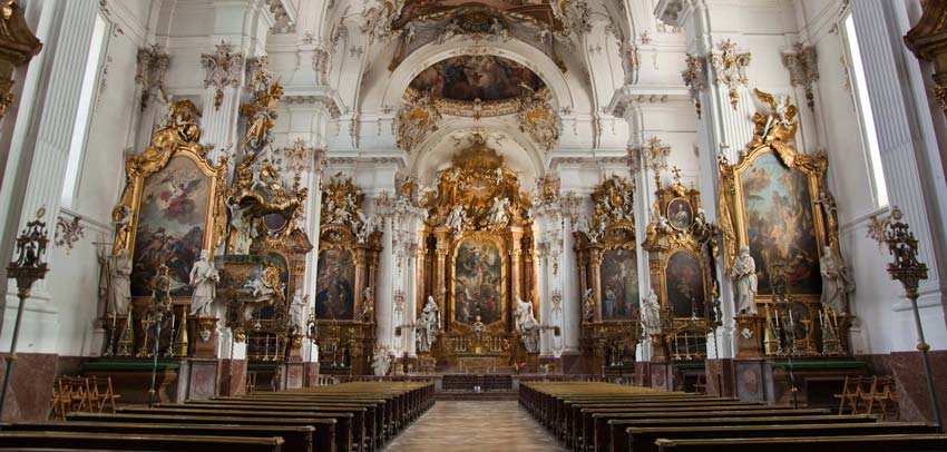 Marienmuenster Church in Diessen.
