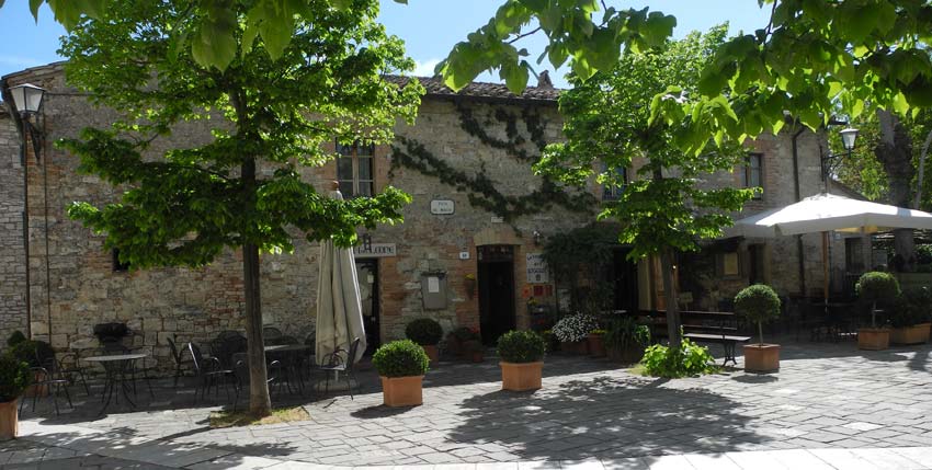 Old Square in Bagno Vignoni