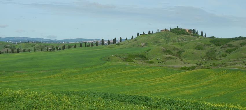 Walking South of Siena Header