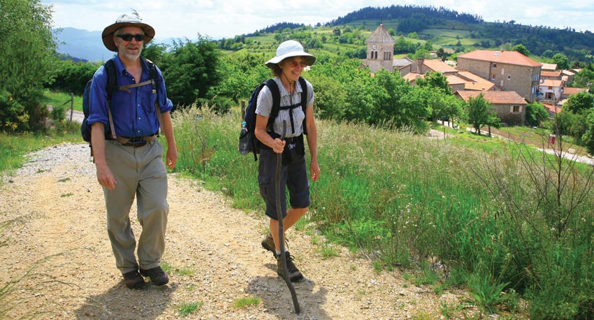 Walking in the Ardeche Region