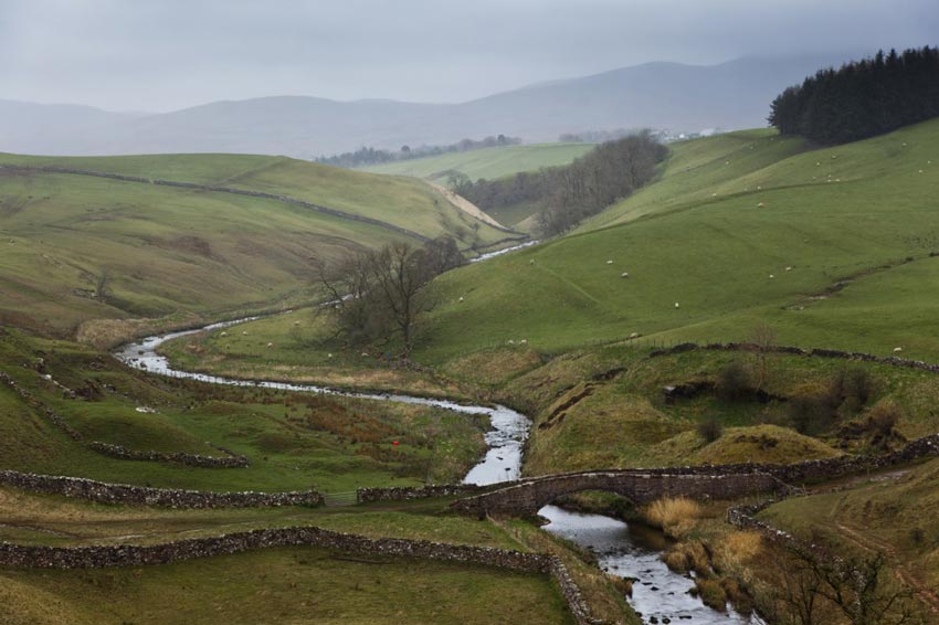 Packhorse Bridge on Coast to Coast Walk