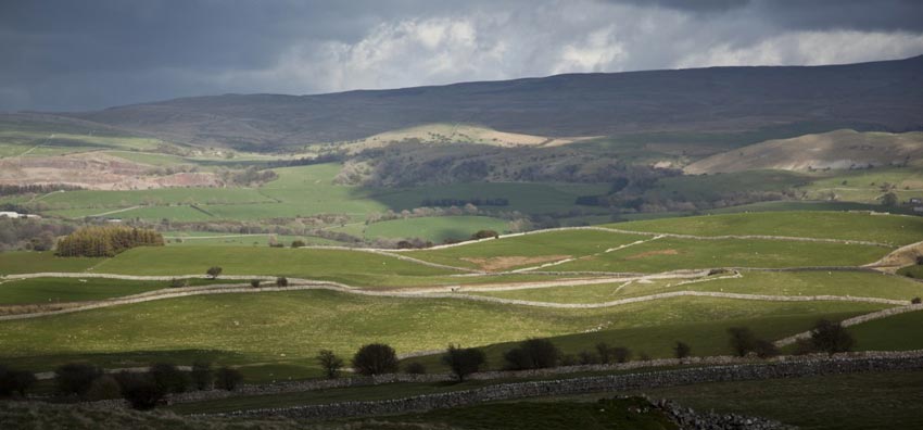 Looking towards Kirkby Stephen on Coast to Coast Walk