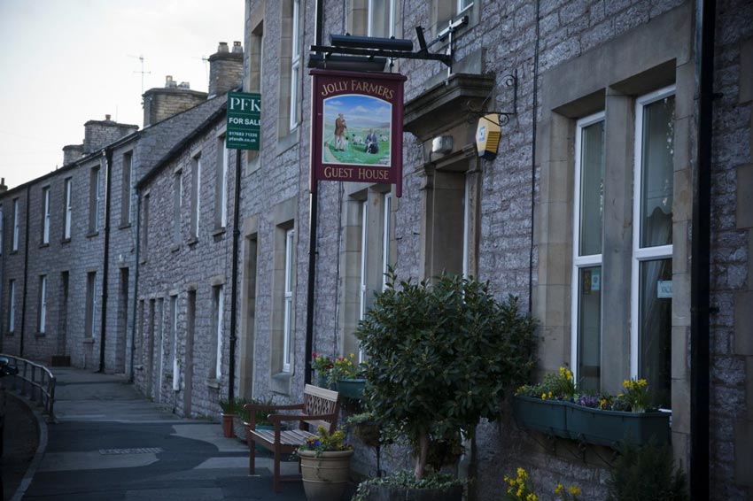 The Jolly Farmers Guesthouse at Kirkby Stephen on Coast to Coast Walk