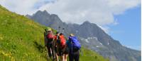 On the trail in the Mont Blanc region |  <i>Erin Williams</i>